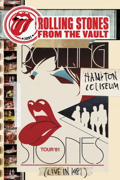 Caratula, cartel, poster o portada de The Rolling Stones: From The Vault - Hampton Coliseum: Live In 1981