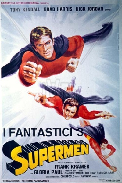 Caratula, cartel, poster o portada de Tres superhombres