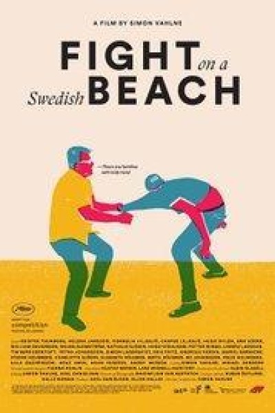 Caratula, cartel, poster o portada de Pelea en una playa sueca