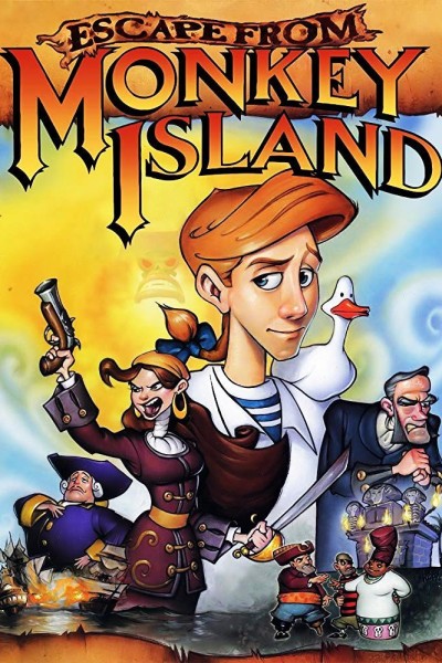 Cubierta de La fuga de Monkey Island