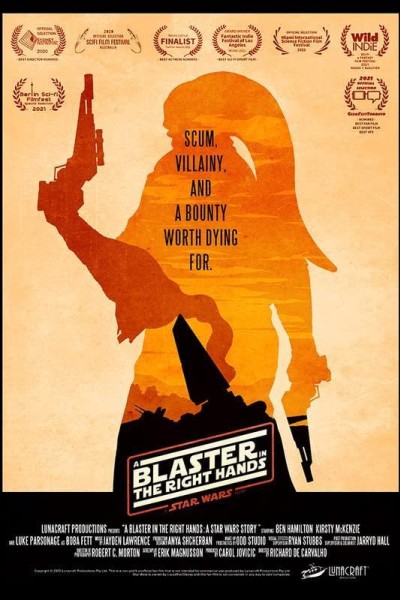 Caratula, cartel, poster o portada de A Blaster in the Right Hands: A Star Wars Story