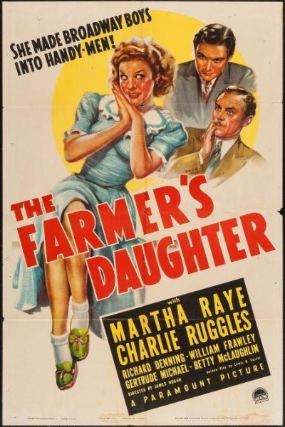 Caratula, cartel, poster o portada de The Farmer\'s Daughter