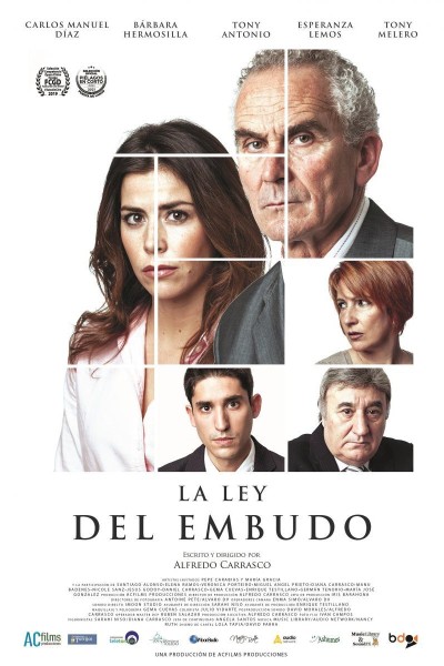 Caratula, cartel, poster o portada de La ley del embudo