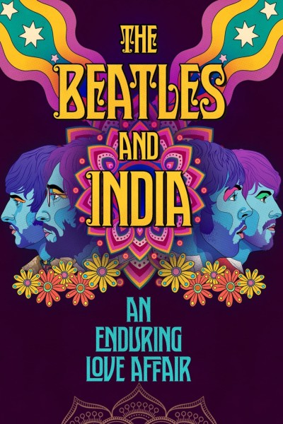 Caratula, cartel, poster o portada de The Beatles y la India