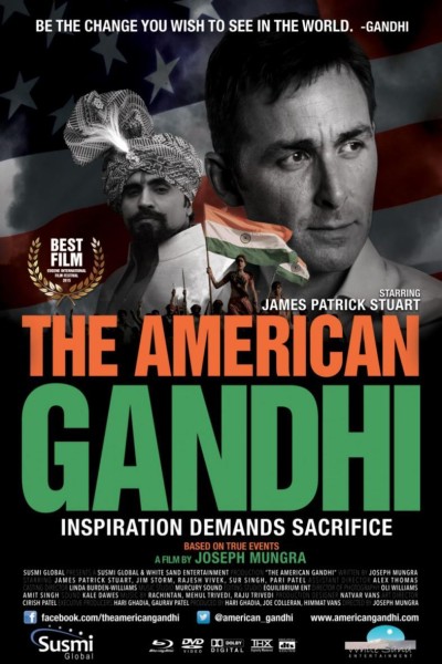 Cubierta de The American Gandhi