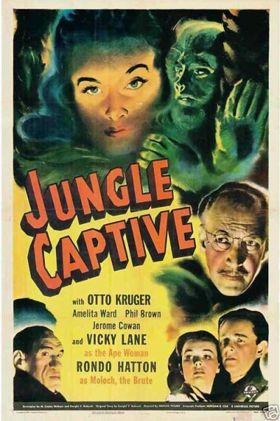 Caratula, cartel, poster o portada de The Jungle Captive