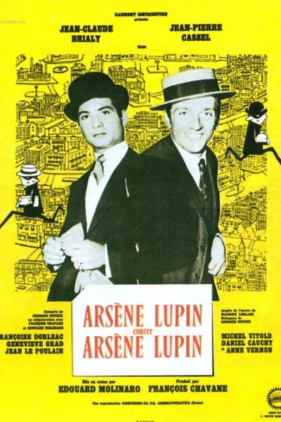 Caratula, cartel, poster o portada de Arsenio Lupin contra Arsenio Lupin