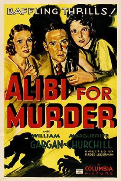 Caratula, cartel, poster o portada de Alibi for Murder
