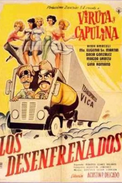 Caratula, cartel, poster o portada de Los desenfrenados