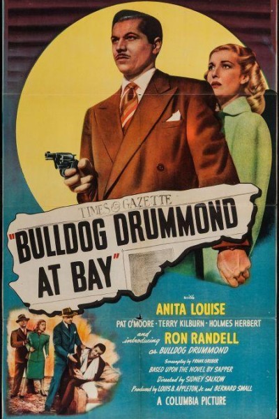 Caratula, cartel, poster o portada de Bulldog Drummond at Bay
