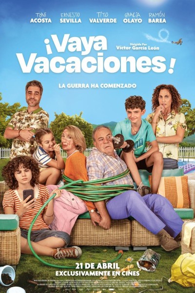 Caratula, cartel, poster o portada de ¡Vaya vacaciones!