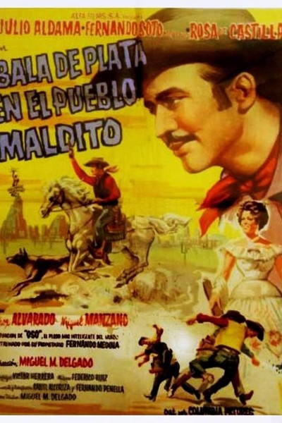 Caratula, cartel, poster o portada de Bala de Plata en el pueblo maldito