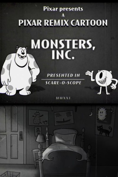 Cubierta de Pixar Remix: Monsters, Inc.