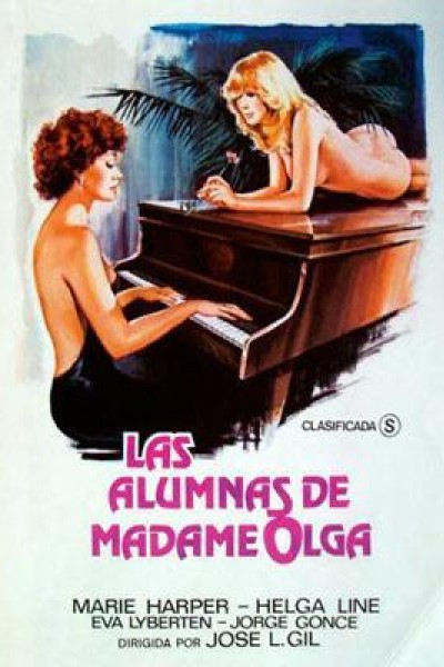 Caratula, cartel, poster o portada de Las alumnas de madame Olga