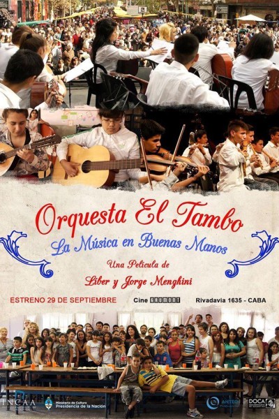 Cubierta de Orquesta El Tambo. La música en buenas manos