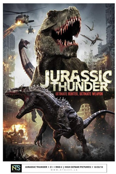 Caratula, cartel, poster o portada de Jurassic Thunder