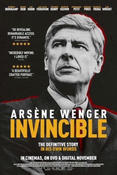 Caratula, cartel, poster o portada de Arsène Wenger: Invincible