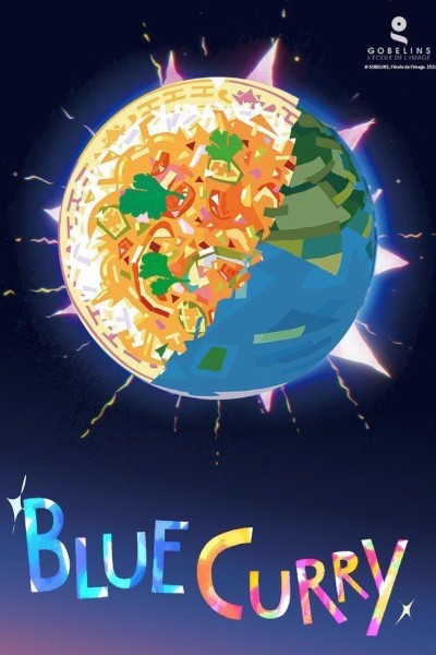 Caratula, cartel, poster o portada de Curry azul