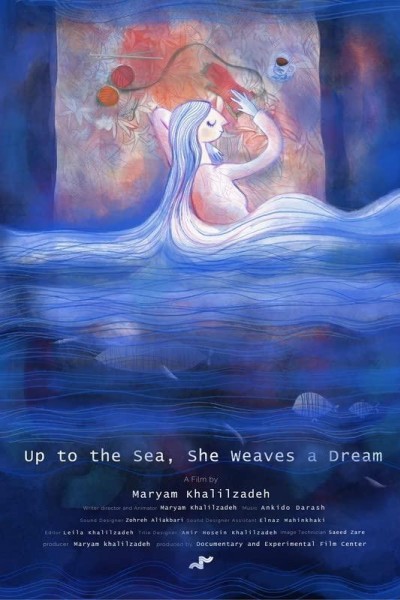 Cubierta de Up to the Sea, She Weaves a Dream