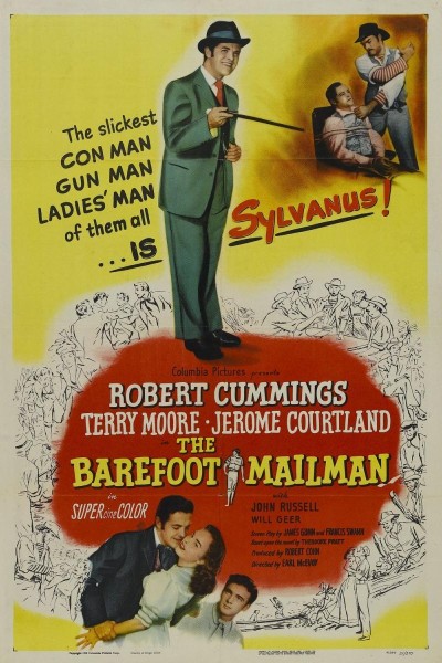 Caratula, cartel, poster o portada de The Barefoot Mailman