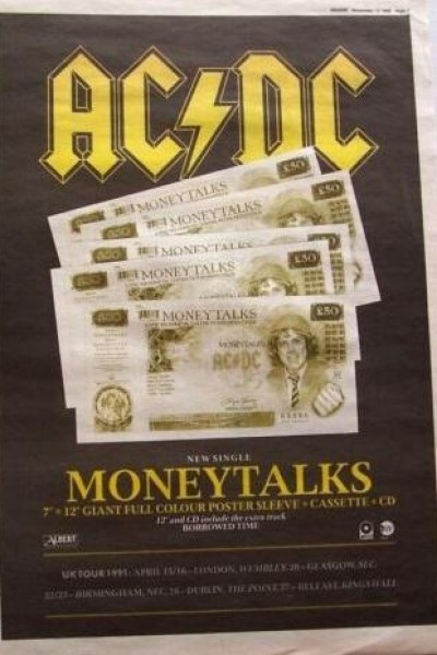 Caratula, cartel, poster o portada de AC/DC: Moneytalks (Vídeo musical)