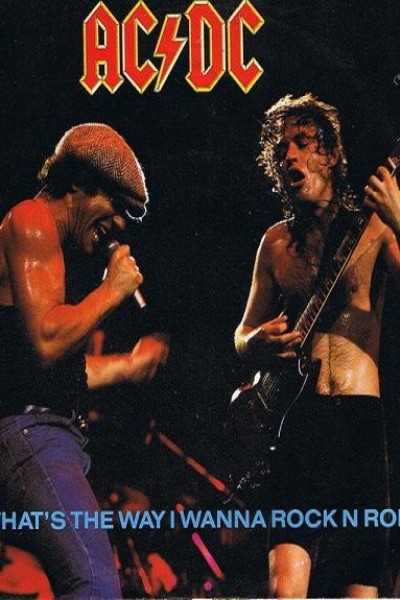 Caratula, cartel, poster o portada de AC/DC: That\'s the Way I Wanna Rock \'n\' Roll (Vídeo musical)