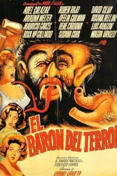 Caratula, cartel, poster o portada de El barón del terror