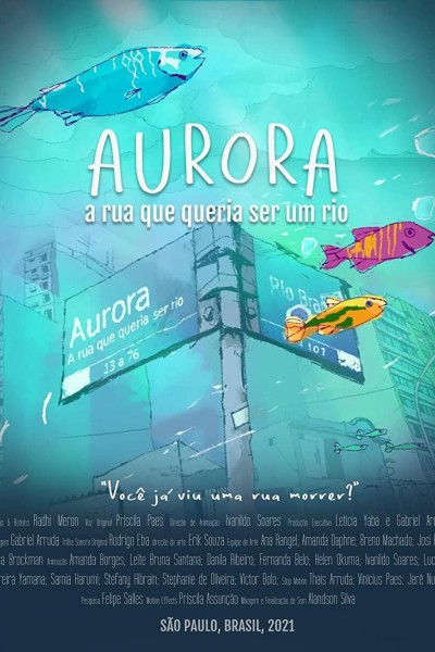 Cubierta de Aurora - A rua que queria ser rio