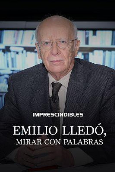 Cubierta de Emilio Lledó, mirar con palabras