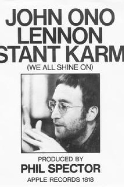 Cubierta de John Lennon, Yoko Ono and the Plastic Ono Band: Instant Karma! (Vídeo musical)
