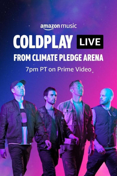 Caratula, cartel, poster o portada de Coldplay Live from Climate Pledge Arena