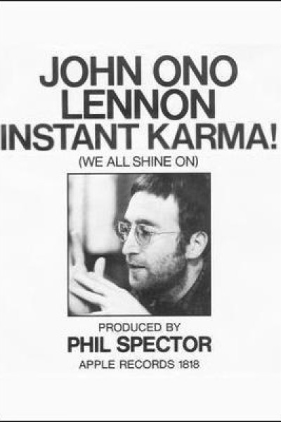 Cubierta de John Lennon, Yoko Ono and the Plastic Ono Band: Instant Karma!