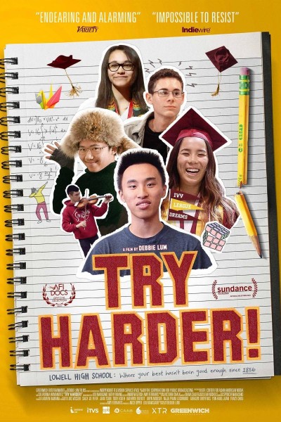 Caratula, cartel, poster o portada de Try Harder!