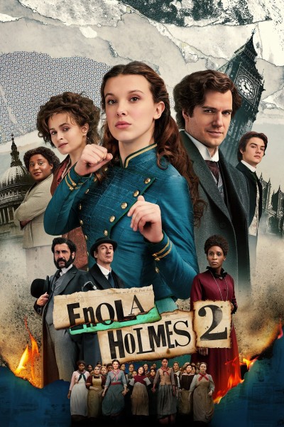 Caratula, cartel, poster o portada de Enola Holmes 2