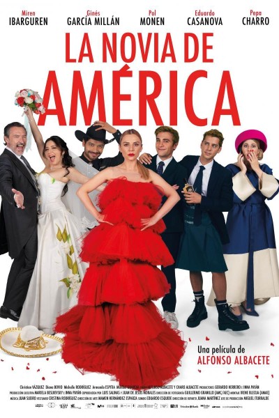 Caratula, cartel, poster o portada de La novia de América