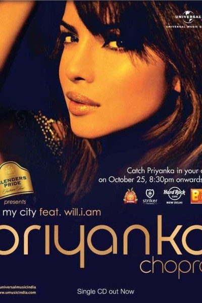 Cubierta de Priyanka Chopra & Will.i.am: In My City (Vídeo musical)