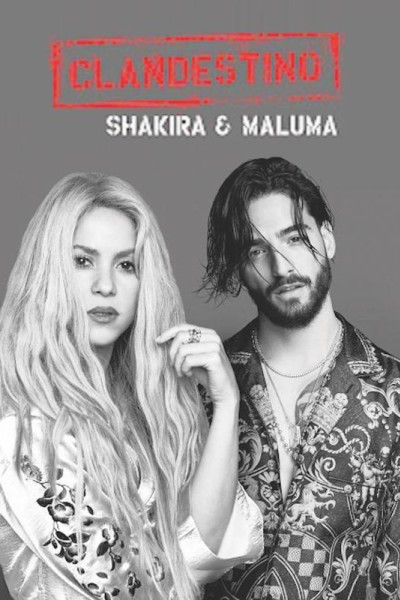 Cubierta de Shakira feat. Maluma: Clandestino (Vídeo musical)