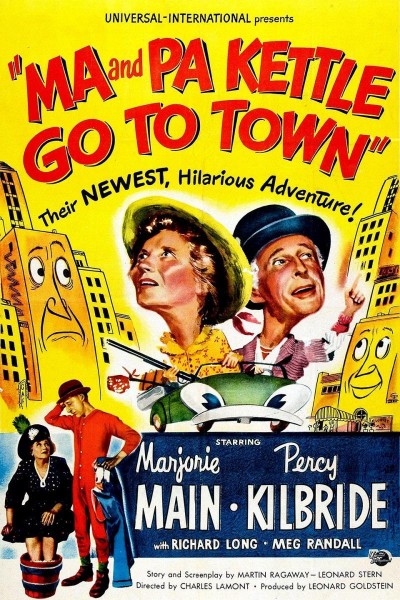 Caratula, cartel, poster o portada de Ma and Pa Kettle Go to Town