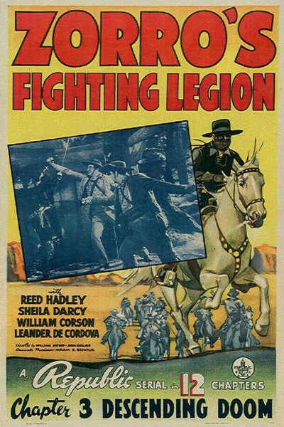 Caratula, cartel, poster o portada de Zorro\'s Fighting Legion