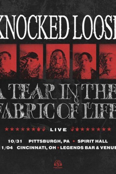 Cubierta de Knocked Loose: A Tear in the Fabric of Life (Vídeo musical)