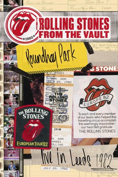 Cubierta de The Rolling Stones: From the Vault - Live at Roundhay Park 1982