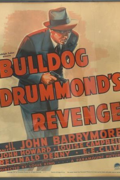 Caratula, cartel, poster o portada de La venganza de Bulldog Drummond