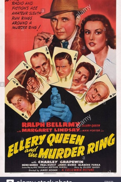 Caratula, cartel, poster o portada de Ellery Queen and the Murder Ring