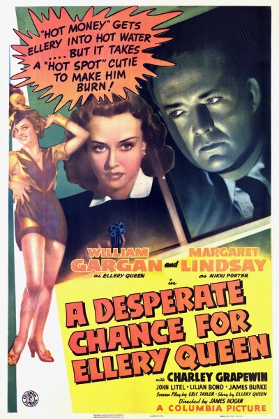 Cubierta de A Desperate Chance for Ellery Queen