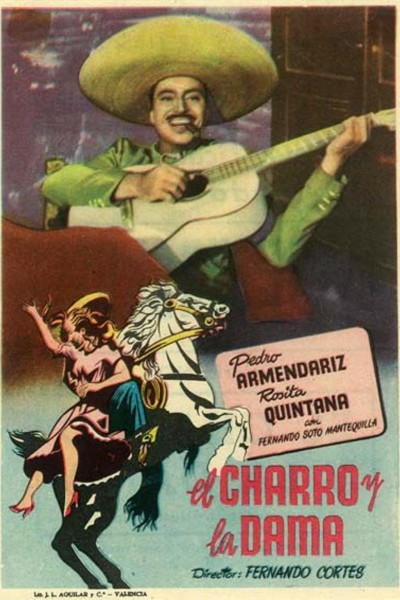 Cubierta de El charro y la dama