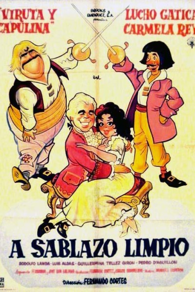Caratula, cartel, poster o portada de A sablazo limpio