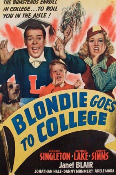 Caratula, cartel, poster o portada de Blondie Goes to College