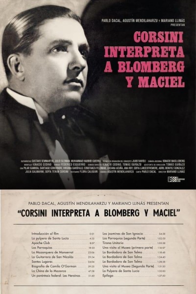 Caratula, cartel, poster o portada de Corsini interpreta a Blomberg y Maciel