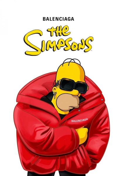 Cubierta de The Simpsons: Balenciaga