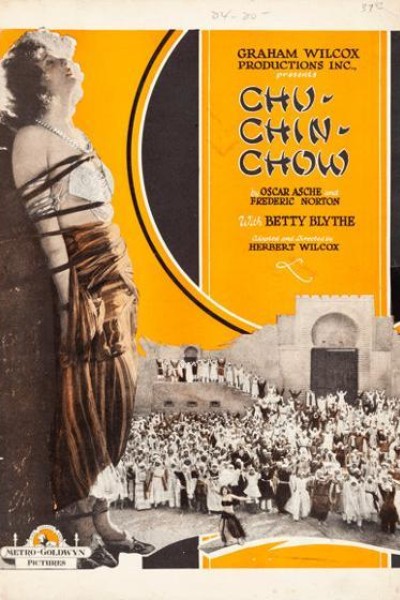 Caratula, cartel, poster o portada de Chu-Chin-Chow